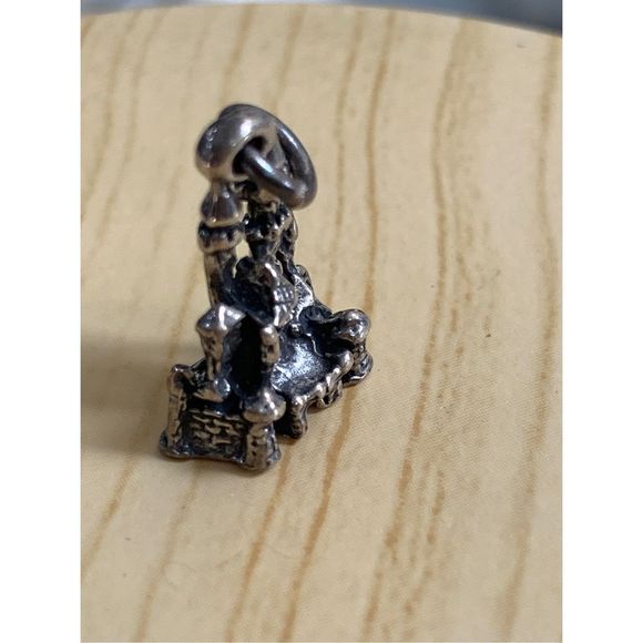 Castle Sterling Silver Jewelry Charm #fortress #palace #fairytale - Picture 4 of 6